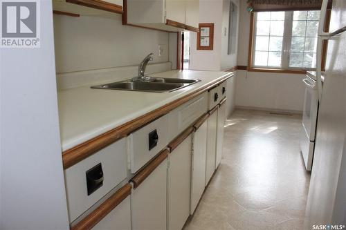 1241 Cameron Street, Regina, SK - Indoor Photo Showing Kitchen With Double Sink