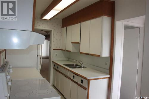 1241 Cameron Street, Regina, SK - Indoor Photo Showing Kitchen With Double Sink