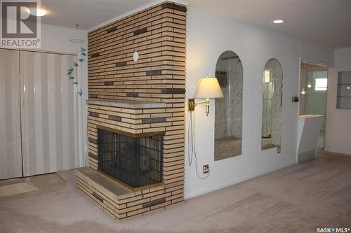 1241 Cameron Street, Regina, SK - Indoor With Fireplace