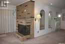 1241 Cameron Street, Regina, SK  - Indoor With Fireplace 