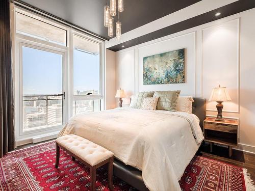 Master bedroom - 3802-1188 Av. Union, Montréal (Ville-Marie), QC - Indoor Photo Showing Bedroom