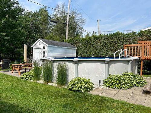 Cour - 895 Rue Du Faucon, Drummondville, QC - Outdoor With Above Ground Pool