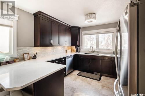 6106 1St Avenue N, Regina, SK - Indoor Photo Showing Kitchen With Upgraded Kitchen