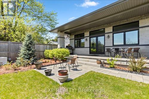 Interlock in backyard - 586 Pleasant Park Road, Ottawa, ON - Outdoor With Deck Patio Veranda