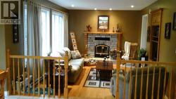 Family Room with wood burning fireplace - 