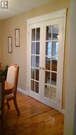 French doors lead to kitchen - 