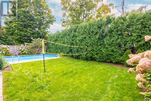 344 Camelot Court, Burlington, ON - Outdoor With In Ground Pool With Backyard