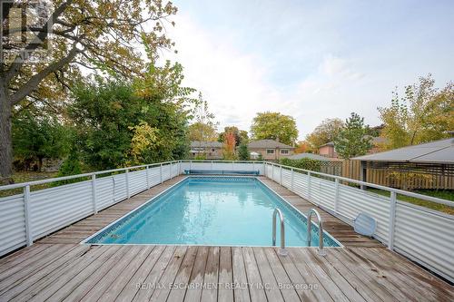 1278 Canvey Crescent, Mississauga, ON - Outdoor With In Ground Pool With Deck Patio Veranda With Backyard