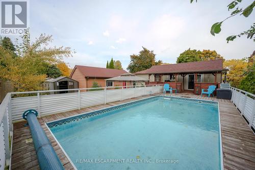 1278 Canvey Crescent, Mississauga, ON - Outdoor With In Ground Pool