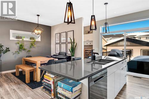 309 Secord Way, Saskatoon, SK - Indoor Photo Showing Kitchen With Double Sink