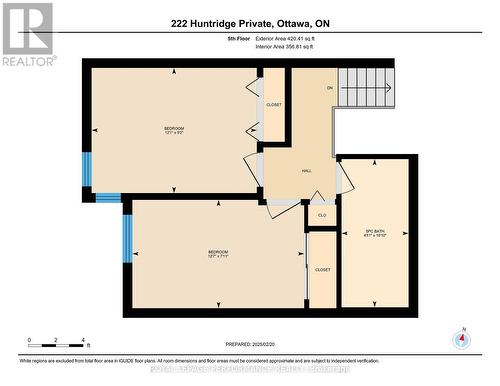 Level 5 w/additional bedrooms and main bathroom - 222 Huntridge, Ottawa, ON - Other