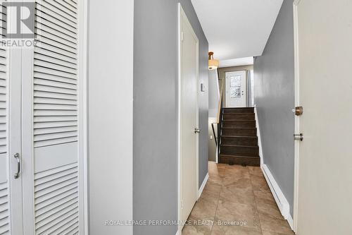 Foyer w/closet, 2 pce Powder Rm, & garage entry - 222 Huntridge, Ottawa, ON - Indoor Photo Showing Other Room