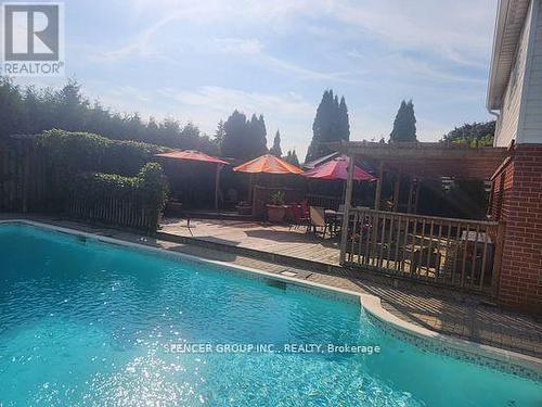 1856 Briarcrook Crescent, Mississauga, ON - Outdoor With In Ground Pool