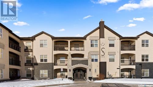 312 1640 Dakota Drive, Regina, SK - Outdoor With Balcony With Facade