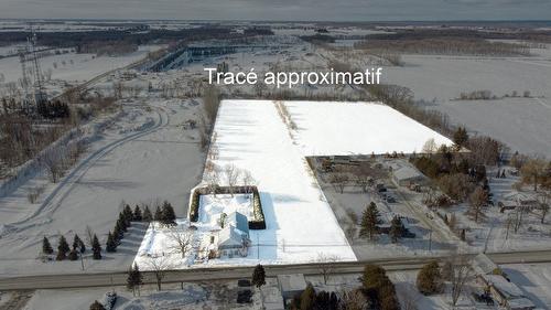 Photo aérienne - 2233 Rg St-Jacques, Saint-Jacques, QC - Outdoor With View