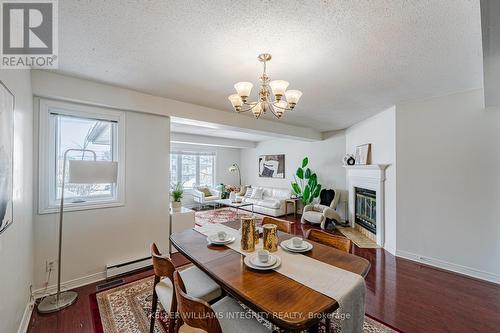 1914 Russell Road, Ottawa, ON - Indoor Photo Showing Dining Room With Fireplace