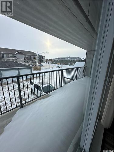 208 825 5Th Street Ne, Weyburn, SK - Outdoor With Balcony