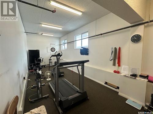208 825 5Th Street Ne, Weyburn, SK - Indoor Photo Showing Gym Room