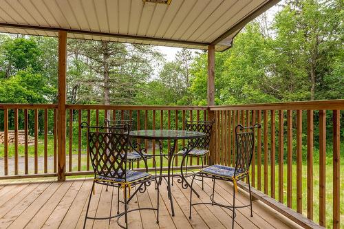 Patio - 35 Rue Academy, Sutton, QC - Outdoor With Deck Patio Veranda With Exterior
