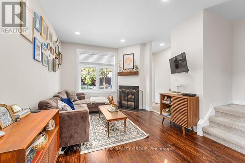 44 Putman Avenue, Ottawa, ON - Indoor Photo Showing Living Room With Fireplace