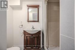 3 piece bathroom in the basement - 