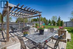 Summer deck and back yard - 