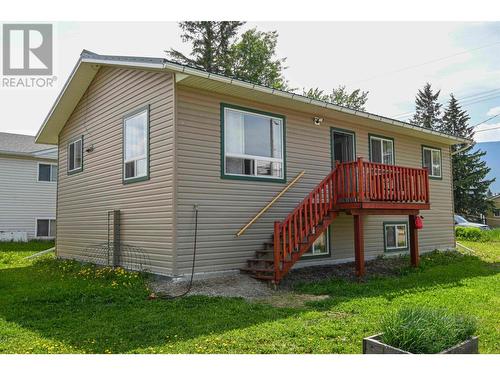806 4Th Avenue, Mcbride, BC - Outdoor With Exterior