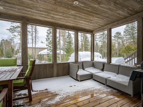 Solarium - 31 Ch. Bélisle, Morin-Heights, QC - Outdoor With Deck Patio Veranda With Exterior