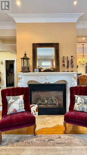 133 Balmoral Place, Ottawa, ON - Indoor Photo Showing Living Room With Fireplace