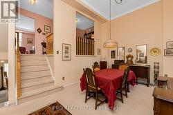 Walk up from Dining room to Sitting Room - 