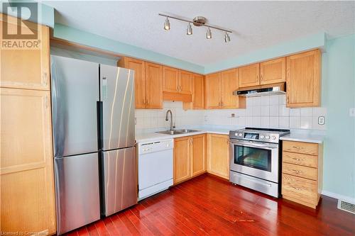 57 Max Becker Drive, Kitchener, ON - Indoor Photo Showing Kitchen With Double Sink