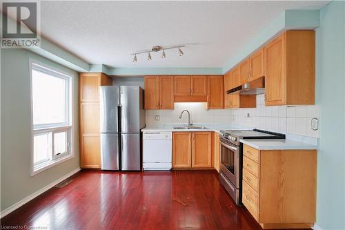 57 Max Becker Drive, Kitchener, ON - Indoor Photo Showing Kitchen With Double Sink