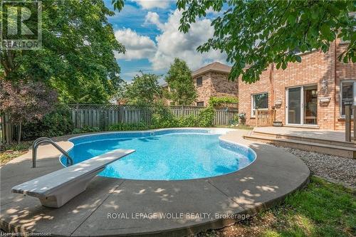 16 Beasley Crescent, Cambridge, ON - Outdoor With In Ground Pool