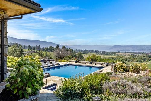 4040 Casorso Road, Kelowna, BC - Outdoor With In Ground Pool With View