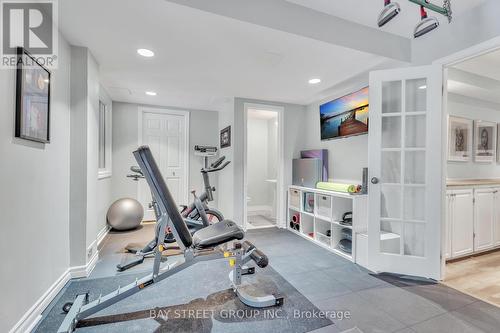 107 Glenridge Crescent, London, ON - Indoor Photo Showing Gym Room