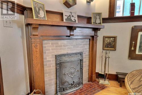 2257 Montreal Street, Regina, SK - Indoor Photo Showing Other Room With Fireplace