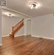 Lower Level stairs and family room - 