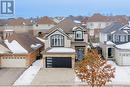 Great curb appeal and parking for 6 vehicles - 855 Oakcrossing Road, London, ON  - Outdoor With Facade 