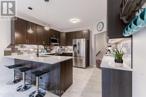 New kitchen in 2021 - 855 Oakcrossing Road, London, ON - Indoor Photo Showing Kitchen With Stainless Steel Kitchen With Upgraded Kitchen