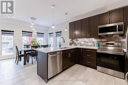 New kitchen in 2021 - 855 Oakcrossing Road, London, ON - Indoor Photo Showing Kitchen With Double Sink With Upgraded Kitchen