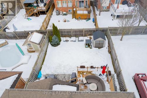 New stamped concrete patio & back deck in 2023 - 855 Oakcrossing Road, London, ON - Outdoor