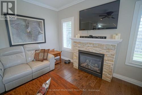 1792 Cedarpark Drive, London, ON - Indoor Photo Showing Living Room With Fireplace