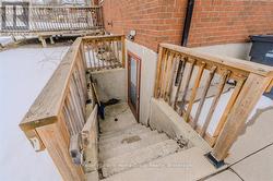 entrance to basement apartment - 