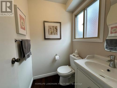 Main Floor Powder Room - 4119 Quaker Hill Drive, Mississauga, ON - Indoor Photo Showing Bathroom