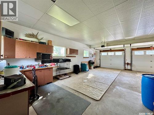 304 March Avenue E, Langenburg, SK - Indoor Photo Showing Garage