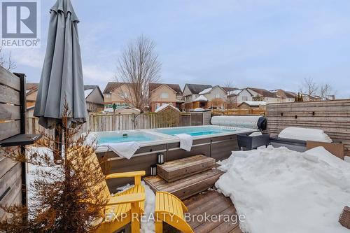 91 Valebrook Street, Kitchener, ON - Outdoor With Above Ground Pool