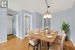 Dining room virtually staged - 