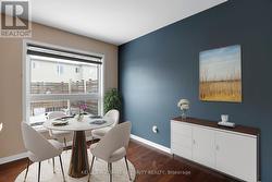 Virtually Staged Breakfast Nook - 