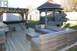 Backyard patio and Gazebo - 