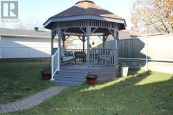 Gazebo and fenced yard - 